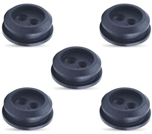 Adefol 5 x 2,2 cm Kraftstofftank-Tülle Gummi Pour Homelit Shindaiw Toro MTD Trimmer Unkrautfresser 51944 51945 51954 51955 51974 51975