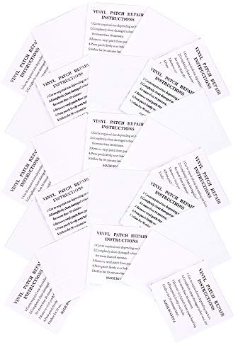 LaMure 20 Pcs Tent Tape Transparent Tenacious Flex Patches Repair Sticker Repair Tape for Camping Tents,Inflatable Boat,Lifebuoy and Awnings