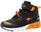 KangaROOS Jungen Kx-hydro Sneaker, Jet Black Neon Orange, 32 EU