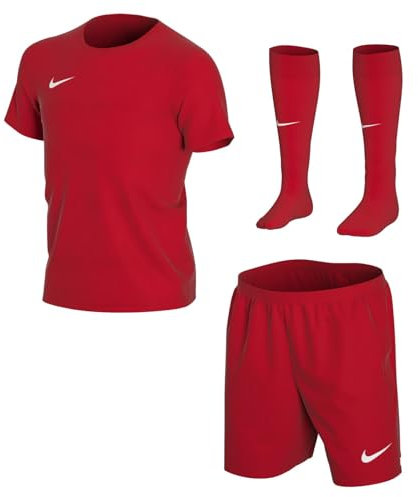 Nike LK NK DRY PARK20 Kit Set K Football Set - University Red/University Red/(White), X-Small