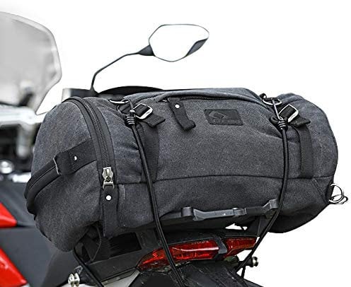 Hecktasche Vintage 25L für Vespa GTS 300 grau