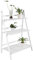 AYNEFY Fioriera a scaletta per fiori, balcone, giardino, soggiorno, 70 x 40 x 96 cm (bianco)