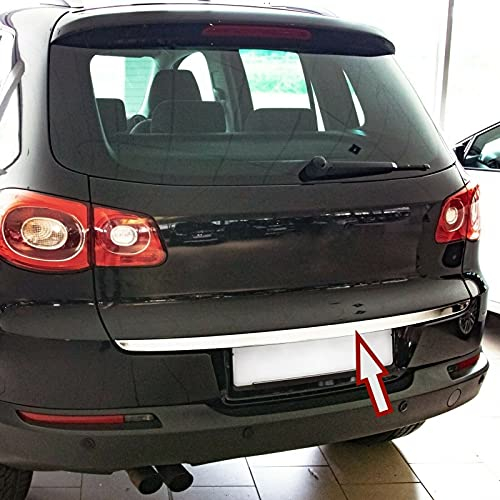 Recambo EDELSTAHL CHROM KOFFERRAUMLEISTE UNTEN passend für VW TIGUAN I | TYP 5N | BJ 2007-2015