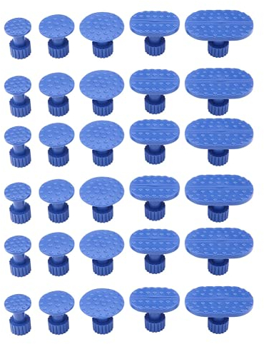 Dellen Saugnapf, Lacklose Reparaturwerkzeuge Auto Ausbeulen Reparatur Abziehlaschen Nylon 30pcs Lacklose Reparatur Sets Dellen Abziehlaschen zum Reparieren und Entfernen der Dellen
