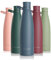 LARS NYSØM Gourde INOX 1000ml | 1L Bouteille d’eau isolée | Gourde étanche pour Le Sport, la Bicyclette, Les Enfants (Stone Blue, 1000ml)