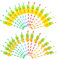 50 Pièces Papier Cocktail Pailles 3D Flamingo Pailles Cocktail Ananas Pailles PaillesPapier Jetables Biodégradables Paille Cocktail Hawai Paille en Papier à Fruits pour Fête Célébration (Ananas)