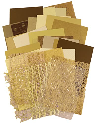 Scrapbooking Papier, 30 Stück Scrapbooking Papier Deko, Scrapbooking Paper, Decorative Paper, Scrapbooking Zubehör,Vintage Bastelpapier, Dekorpapier, Scrapbooking Sticker (gelb)