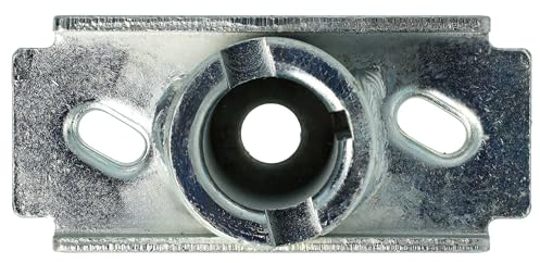 vhbw Messerhalter kompatibel mit Brast BRB-RM 20174 Power, BRB-RM 18196 ESTART Premium Rasenmäher - 10 x 5 x 4,5 cm Silber