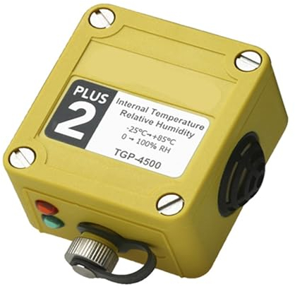 HEXEH TGP-4500 Robuster, wasserdichter Temperatur- und relativer Luftfeuchtigkeitslogger mit integrierten Sensoren
