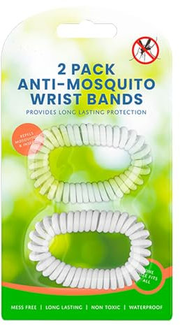 Travel Anti Mosquito Wrist Bands Mosquito Repellent Bracelet Waterproof Natural Anti Bug Wristbands for Adults, Kids