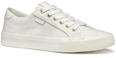 Geox D EMMELENY A, Zapatillas Mujer, Optic White, 40 EU