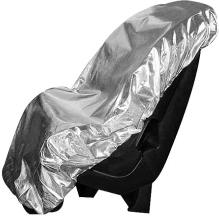Baby Autositz Sonnenschutz Abdeckung Wärmeisolierung UV-Block Abdeckungen Säugling Autositze Hitzeschutz Reflektierende Babysitzbezüge für Ihr Kleinkind Babyschale bei kühler Temperatur