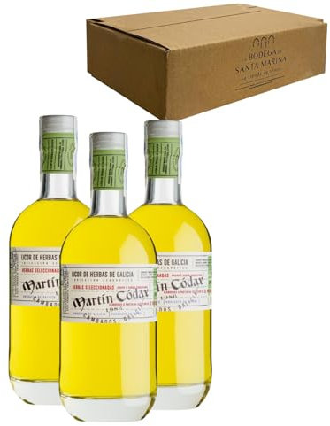 Licor de Hierbas de Galicia - Celebra los momentos especiales con el licor perfecto Pack 3-70cl