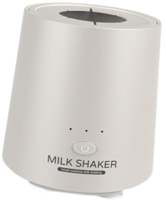 Perfeclan Coctelera automática para Botellas de Leche, licuadora de, giratoria, coctelera para bebés, máquina coctelera eléctrica para Botellas, Gris
