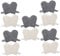 Happyyami 5 Sätze Saunahandschuhe Aus Filz Badehaus Saunahut Peeling-Handschuhe Tragbare Sauna Sauna-armwickel Saunashirt Für Männer Peeling-gesichtswäsche Außensauna Gefühlt 4 Stück * 5