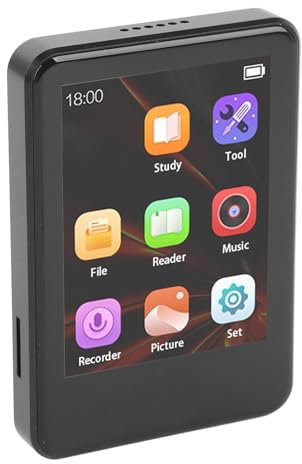 MP3 -Player mit Bluetooth, 2,8 Touchscreen 128 GB Erweiterbarer, Tragbarer Musikplayer, der in Lautsprecher Kopfhörerbuchse Eingebaut Ist