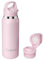 Exllena Gourde Isotherme 650ml avec Design d’Ouverture Rapide - Bouteille Isotherme avec Poignée, 100% Étanche, Parfaite pour le Sport et la Randonnée...(Rose)