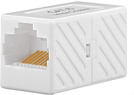 Conector hembra a hembra RJ45 Ethernet CAT6 CAT5E adaptador adaptador de extensión de acoplador de Internet