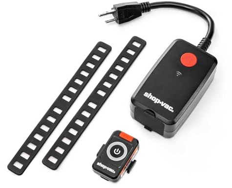 Shop-Vac Wireless Remote Control Outlet Plug for Dust Control, 100 FT Range