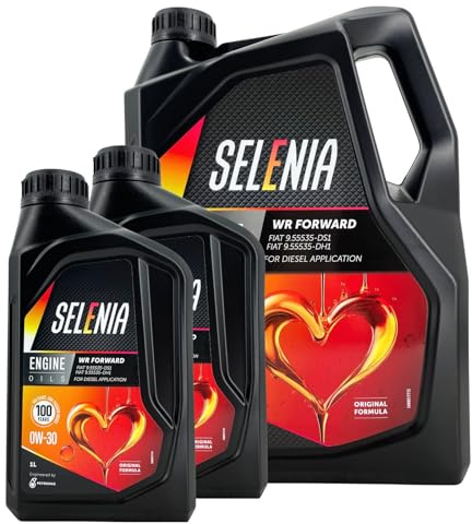 Selenia WR Forward 0W-30 Motoröl 5+2 Liter (7L Set) - Petronas Premium Motorenöl für PKW