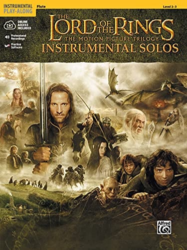 Lord of the Rings Instrumental Solos: Flute (The Lord of the Rings; the Motion Picture Trilogy): The Motion Picture Trilogy (incl. Online Code)