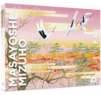 Pomegranate 1000-Piece Jigsaw Puzzle for Adults, Masayoshi Mizuho, Japanese Art Puzzle, Matte Finish, Snug Fit