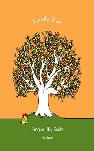 Family Tree - Notebook / Journal: 5x 8 100 page Notebook - Finding My Roots - If you are a beginner Genealogist, a Pro or someone that simply ... it safe, then this is the notebook for you!