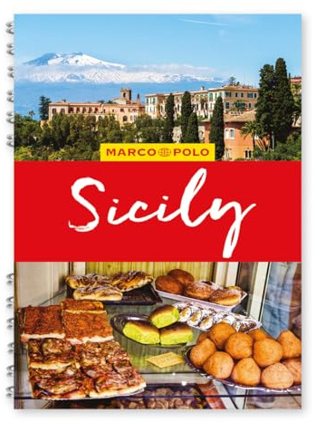 Sicily Marco Polo Travel Guide - with pull out map (Marco Polo Spiral Guides)