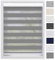 EFIXS Doppelrollo mit Kassette Montage Wand/Decke mit Bohren Breiten: 40-220, Höhe: bis 240 Hier: BxH (80 x 175) cm (Grau) Premium Duorollo, oder ohne Bohren mit Klemmhalter am PVC-Fenster