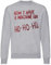 Go-TShirts Unisex Grey Now I Have a Machine Gun Ho Ho Ho 80s Xmas Movie Quote Christmas Jumper [S]
