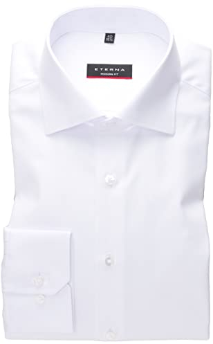 ETERNA Herren Cover Shirt MODERN FIT 1/1 weiß 43_H_1/1