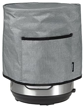 Crutello Instant Pot Cover with Storage Pocket for 8 Quart Pressure Cooker - Small Appliance Dust Covers