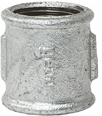 Temperguss-Gewindefitting verzinkt Muffe, IG x IG 1 1/4 Zoll, Typ 270, DVGW
