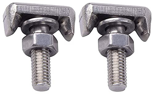 6-Piece Set T-Bolt Battery Terminal Replacement Kit - Tensioner for Vehicle Parts