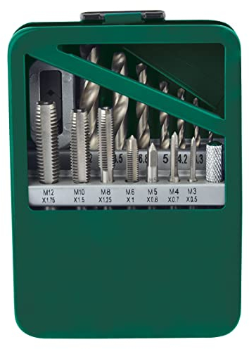 Brüder Mannesmann M53215 Gewindebohrersatz 15-tlg
