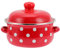 TOPBATHY Emaille-Suppentopf mit Deckel, Emaille auf Stahltopf, Emaille, Dampf, Suppe, Schüssel, Deckel, Keramik, Servierschüssel, Suppenschüssel mit Griff, Zwiebelsuppe, Antihaft-Kochtopf mit Deckel
