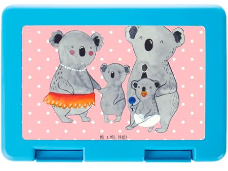 Mr. & Mrs. Panda Brotdose Koala Familie - Geschenk, Family, Lunch box, Snackbox, Papa, Bruder, Butterbrotdose, Schwester, Familienleben, Mama,
