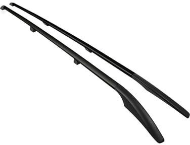 OMAC Dachreling Dachgepäckträger Relingträger kompatibel mit Jeep Renegade 2015-2024 Alu Schwarz