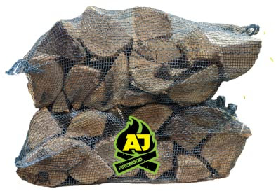 AJ Firewood 32L Quality British Kiln Dried Hardwood Firewood Log Nets - Under 20% Moisture (2)