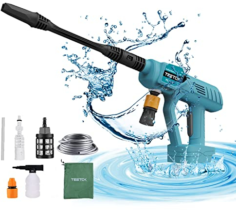 Akku-Hochdruckreiniger, Ersetzen für Makita 18V Akku BL180, zum Waschen Garden Grünland (Nur Werkzeug)