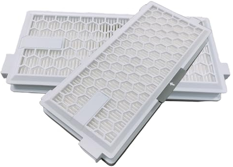 Khotilong Filtro di ricambio per aspirapolvere, compatibile con filtri per aspirapolvere Miele C2 C3 S4 S5 S6 S8 serie SF-HA 50 / SF-AA 50 H13 (confezione da 2)