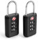 Romon 2 Piezas Candado TSA Maleta, TSA Candado Numerico 3 Digitos, TSA Candado seguridad, candado maleta viaje tsa para Maletas Viaje Mochila Equipaje