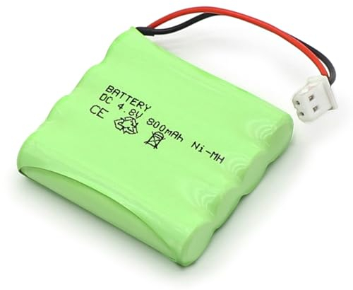SHAWOROCE Batteria 4,8 V 800 mAh compatibile con Divers Tens Eco 2 XTR2 Urostim2 EMP2 Pro EMP4 Eco+ ricaricabile NI-MH AAA