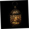 HOMSFOU Orientalische Laterne Türkische Tischlampe Dekorative Kerzenlaterne Marokkanische Laterne Teelichthalter Laternen Als Heimdekoration Marokko Dekoratives Licht Ost Eisen Handheld
