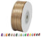 Satinband Champagner 3mm Breit Geschenkband Satin,91m Satinbänder Champagner Dick Schleifenband Dekoband Seidenband Geschenkverpackung Stoffband Geschenkbänder für Dekorieren Basteln Kleid Hochzeit