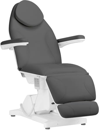 ACTIVESHOP Elektrische Kosmetikliege Sillon Basic 3 Motoren grau