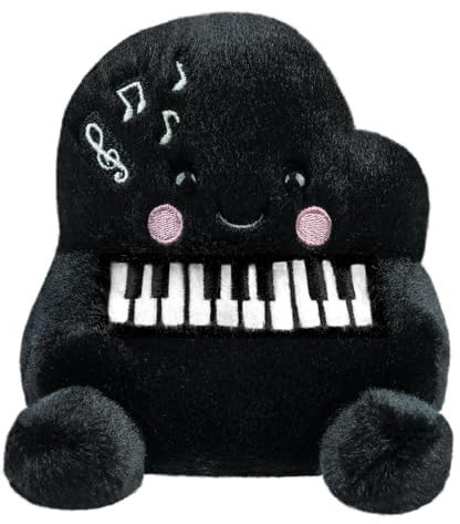 Aurora, 61598, Palm Pals Paul Piano 5In, Soft Toy, Black