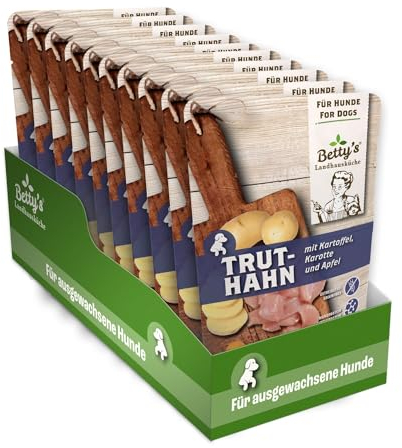 Betty’s Landhausküche Frischebeutel Truthahn mit Kartoffel 300g x 10