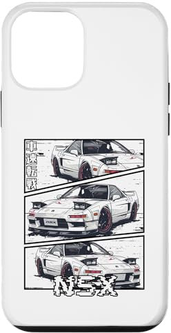 Hülle für iPhone 12 mini JDM Tokyo NSX Glitch Retro Japanische Kunst Drift Auto Licht