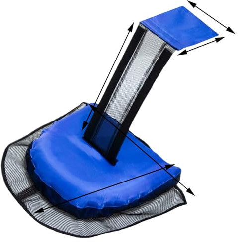 GNAUMORE Rettungsrampe Pool,Pool Ausstiegshilfe Tiere,Ausstiegshilfe Pool für Katzen,Schwimmende Rampe Rettungen,Pool Rampe für Tiere,Rettungsrampe Pool für Katzen,Pool Tierrettung Blau 1PC